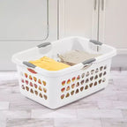 Panier à linge Sterilite Ultra, Panier en plastique de 70 litres avec poignées, Paquet de 8