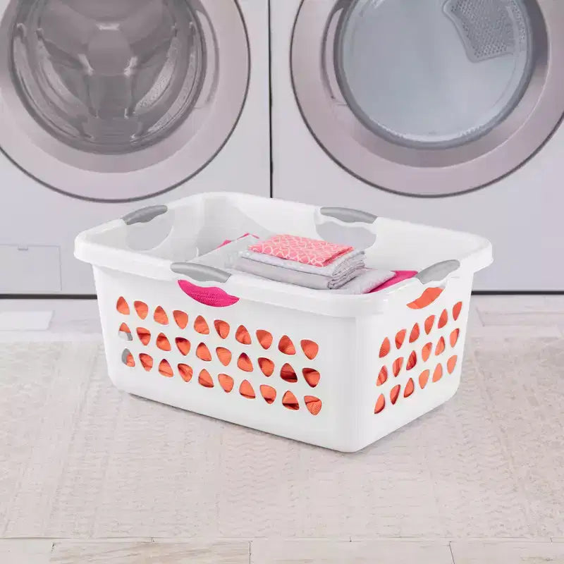 Panier à linge Sterilite Ultra, Panier en plastique de 70 litres avec poignées, Paquet de 8