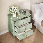 Commode cannelée moderne, commode en bois à 3/5/6/7 tiroirs pour chambre à coucher, commode de rangement moderne, meuble de rangement pour salon, entrée