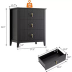 Commode cannelée moderne, commode en bois à 3/5/6/7 tiroirs pour chambre à coucher, commode de rangement moderne, meuble de rangement pour salon, entrée