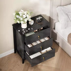 Commode cannelée moderne, commode en bois à 3/5/6/7 tiroirs pour chambre à coucher, commode de rangement moderne, meuble de rangement pour salon, entrée