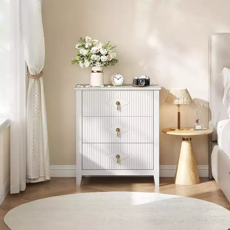 Commode cannelée moderne, commode en bois à 3/5/6/7 tiroirs pour chambre à coucher, commode de rangement moderne, meuble de rangement pour salon, entrée