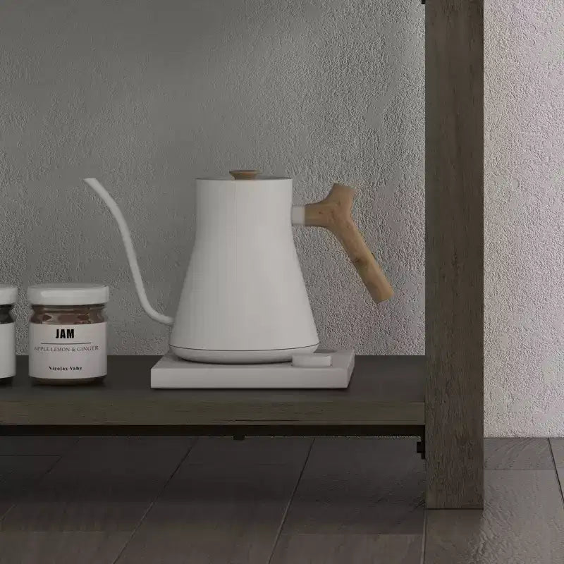 Meuble de bar de ferme COZONY avec porte-verres à vin - Buffet avec porte de grange pour cuisine, salle à manger et salon
