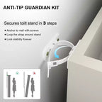 Meuble de rangement au-dessus des toilettes, organisateur de salle de bain de style ferme avec porte-papier toilette et étagère réglable