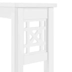 Étagère de rangement Derby pour toilettes, 94 cm de hauteur, organisateur de salle de bain peu encombrant, moderne et autoportant pour articles de toilette et serviettes, blanc