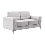 Causeuse HomeStock Gris clair PVC