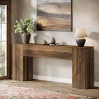 Lantine 71Long Console Table,Farmhouse Sofa Console Behind Couch, Entry Table for Hallway, Foyer, Living Room