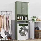 Meuble de rangement sur pied au-dessus des toilettes, organisateur d'étagères de salle de bain avec dispositif anti-basculement, petite étagère autoportante peu encombrante avec étagère réglable