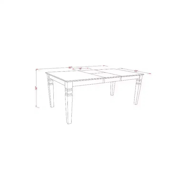 Table de salle à manger HomeStock 5 pièces, plateau en bois massif finition noire, avec 4 chaises