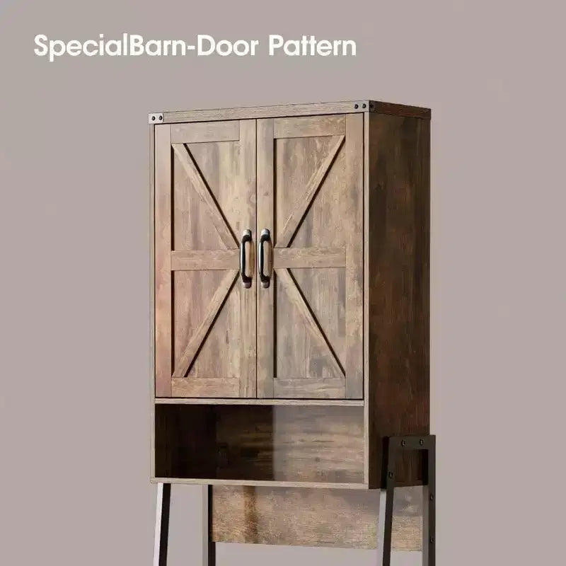 Meuble de rangement pour toilettes avec 2 portes, organisateurs de salle de bain avec dispositif anti-basculement, organisateur de toilettes