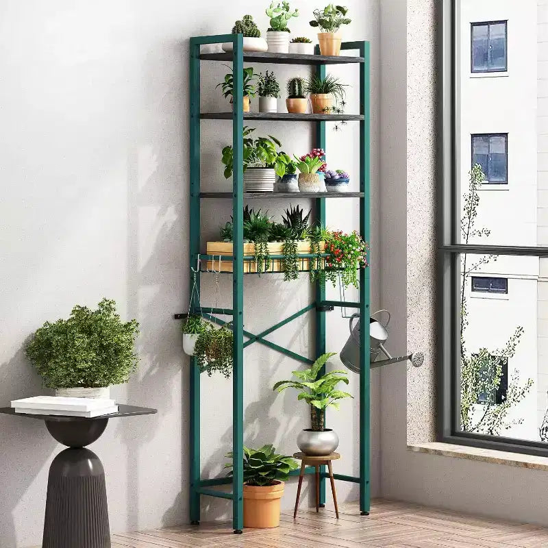 Étagère de rangement au-dessus des toilettes (vert-noir)