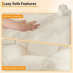 Grand pouf géant - Canapé de sol confortable avec rembourrage pour adultes/adolescents dans le salon/salle de jeux/sous-sol