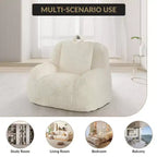 Grand pouf géant - Canapé de sol confortable avec rembourrage pour adultes/adolescents dans le salon/salle de jeux/sous-sol