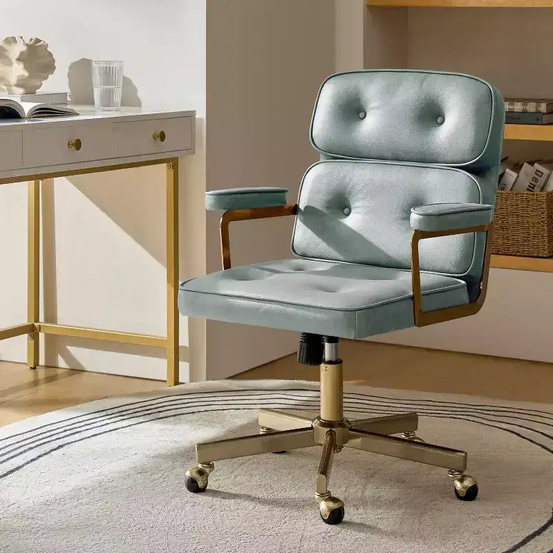 Chaise de bureau Debby Modern 37 H avec hauteur réglable|ARTFUL LIVING DESIGNS