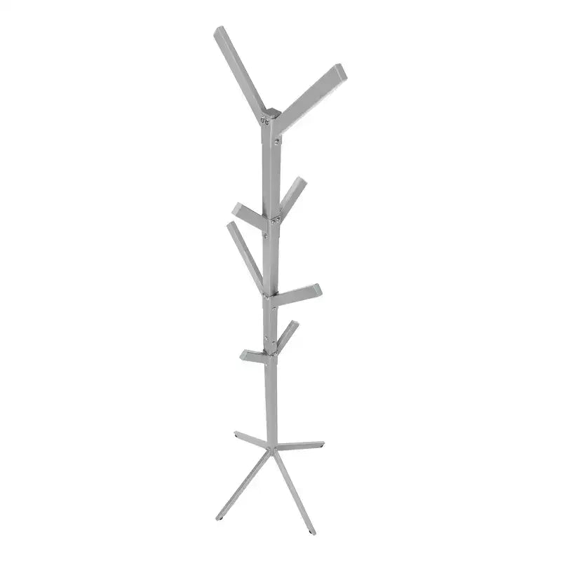 70 Porte-manteaux autoportants en métal 8 crochets Arbre d'entrée pour chambre à coucher