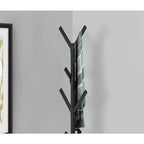 70 Porte-manteaux autoportants en métal 8 crochets Arbre d'entrée pour chambre à coucher