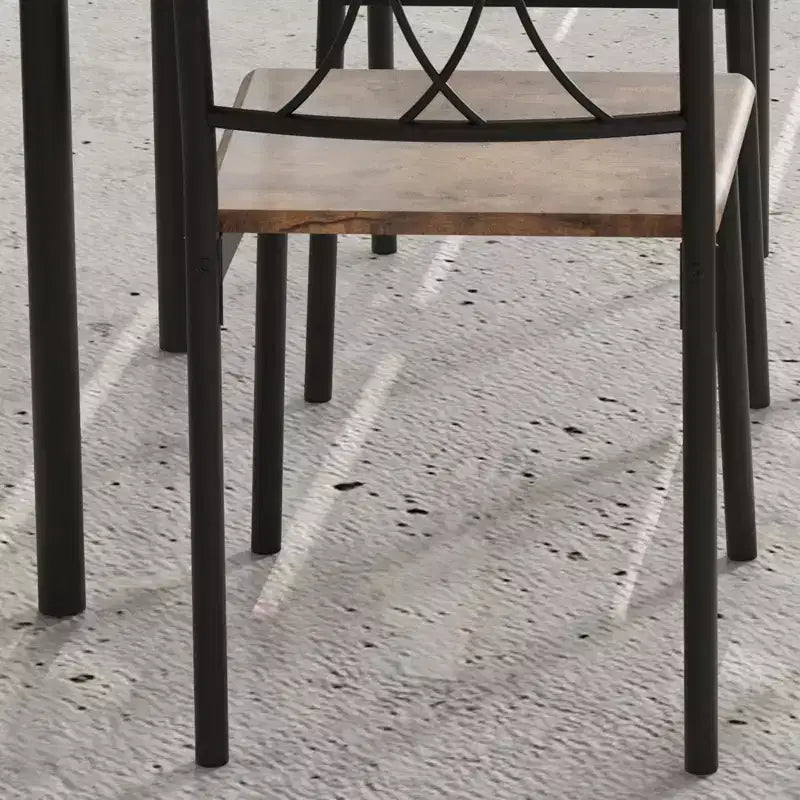 Ensemble table et chaises de salle à manger pour 2, ensemble table carrée et chaises, ensemble de table de cuisine 3 pièces pour 2 avec chaises rembourrées, pour petits espaces, appartement