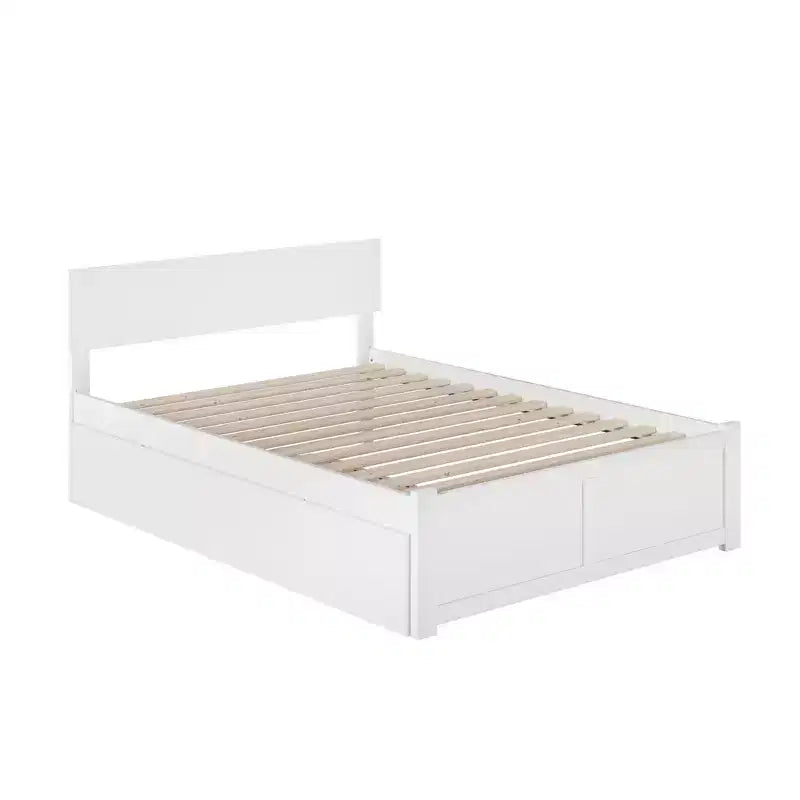 Lits doubles avec têtes de lit HomeStock