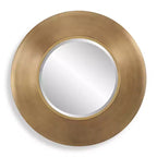 Uttermost Contessa Antique Gold 29 1/2 Round Wall Mirror