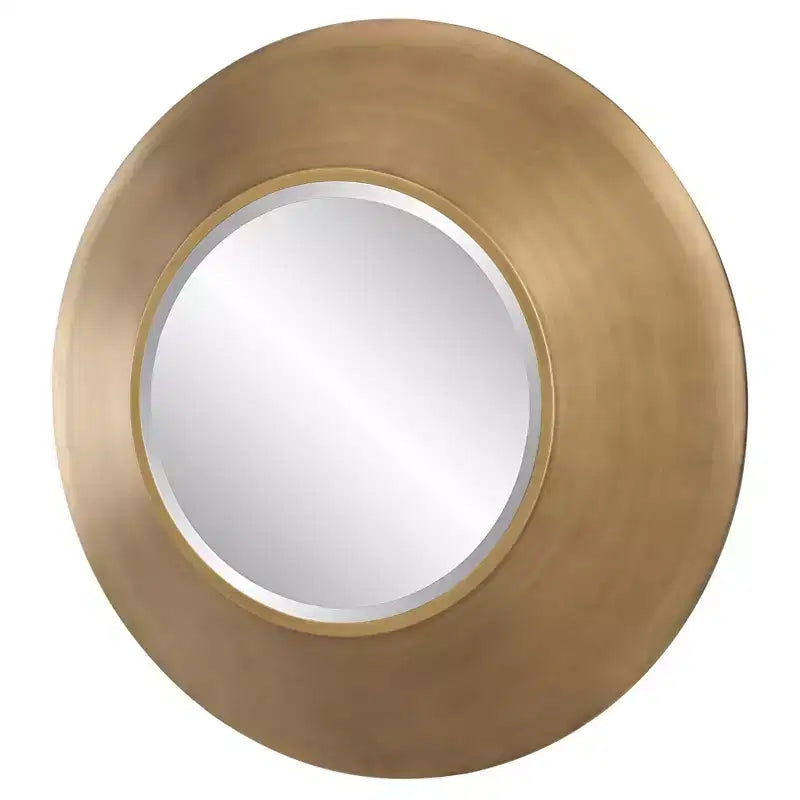 Miroir Mural Rond Uttermost Contessa Or Antique 29 1/2