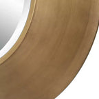 Miroir Mural Rond Uttermost Contessa Or Antique 29 1/2