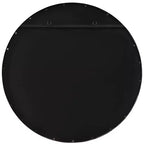 Miroir Mural Décoratif Rond Uttermost, Cadre en Fer Vieilli Noir Gris, 44 Pouces de Large, pour Salle de Bain, Chambre à Coucher, Salon