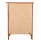 Table de Chevet Rectangulaire en Bois HomeStock pour Salon et Chambre à Coucher