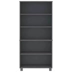 vidaXL Meuble haut, lot de 2, pin massif, MDF Grand meuble haut