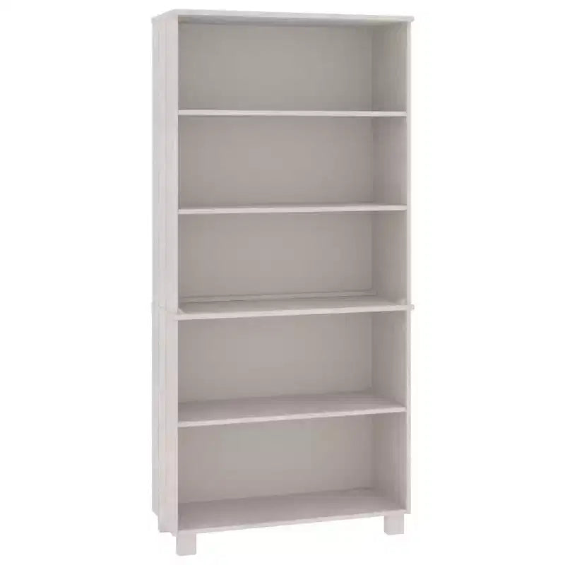 vidaXL Meuble haut, lot de 2, pin massif, MDF Grand meuble haut