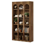 MAYEERTY Bibliothèque sur pied rétro pour bureau salon chambre bibliothèque