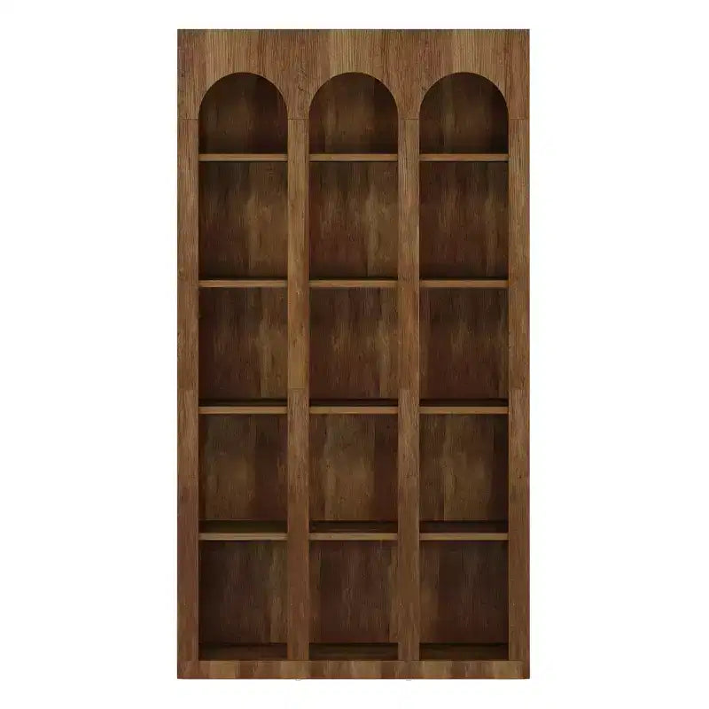 MAYEERTY Bibliothèque sur pied rétro pour bureau salon chambre bibliothèque