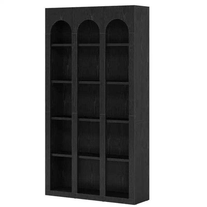 MAYEERTY Bibliothèque sur pied rétro pour bureau salon chambre bibliothèque