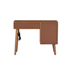 Coiffeuse moderne de 39 pouces avec miroir et lumières, 3 tiroirs, bloc d'alimentation intégré et tabouret assorti pour chambre à coucher