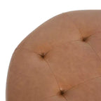 Christopher Knight Home Furina Ottoman rond capitonné moderne rembourré