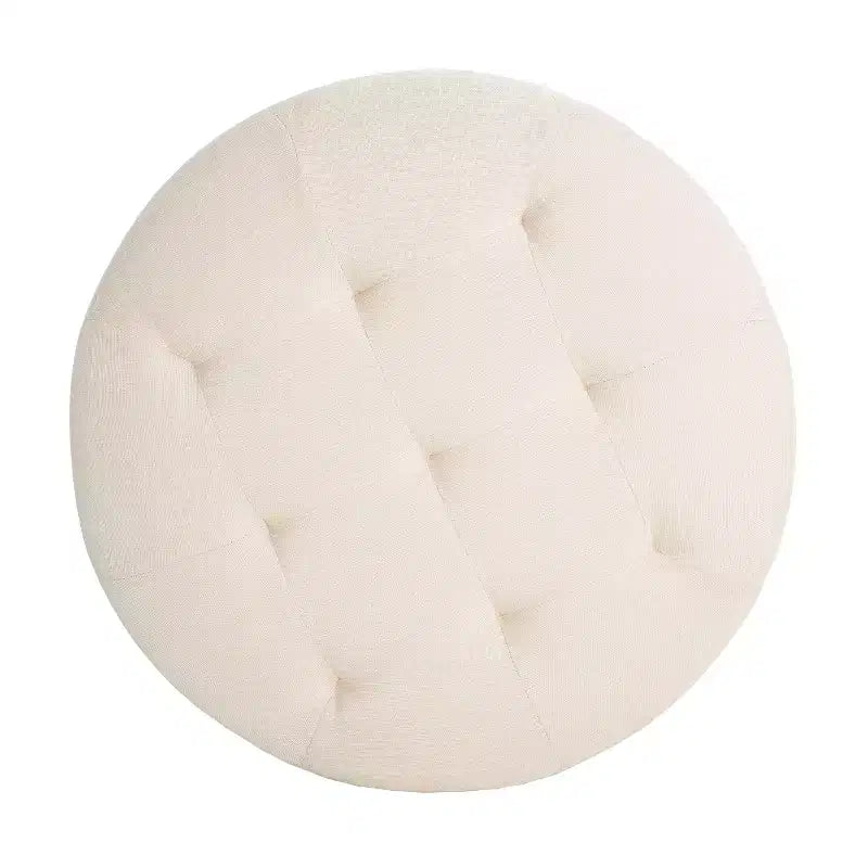 Christopher Knight Home Furina Ottoman rond capitonné moderne rembourré