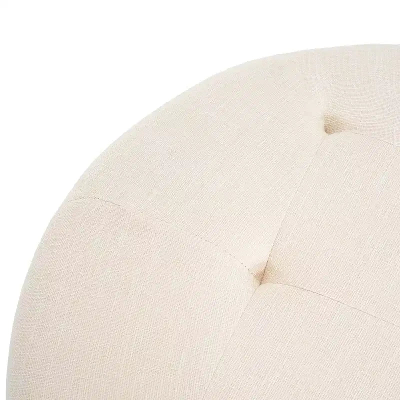 Christopher Knight Home Furina Ottoman rond capitonné moderne rembourré