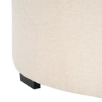 Christopher Knight Home Furina Ottoman rond capitonné moderne rembourré