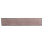 HomeRoots Console avec plateau en similicuir et cadre en fausse pierre, 52", taupe et gris