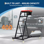 Siège à roulettes robuste pour camions et VUS – Hauteur réglable, capacité de 180 kg, plateforme rembourrée, roulettes pivotantes avec verrouillage, pochette à outils – Plusieurs couleurs