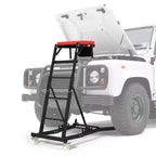 Siège à roulettes robuste pour camions et VUS – Hauteur réglable, capacité de 180 kg, plateforme rembourrée, roulettes pivotantes avec verrouillage, pochette à outils – Plusieurs couleurs