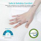 Matelas 5 zones Serweet 14 pouces