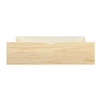 Lit superposé Bradley GDFStudio en bois moderne, double/double, avec tiroirs de rangement