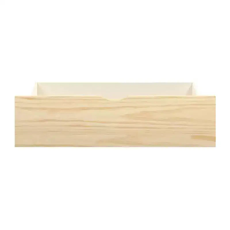 Lit superposé Bradley GDFStudio en bois moderne, double/double, avec tiroirs de rangement