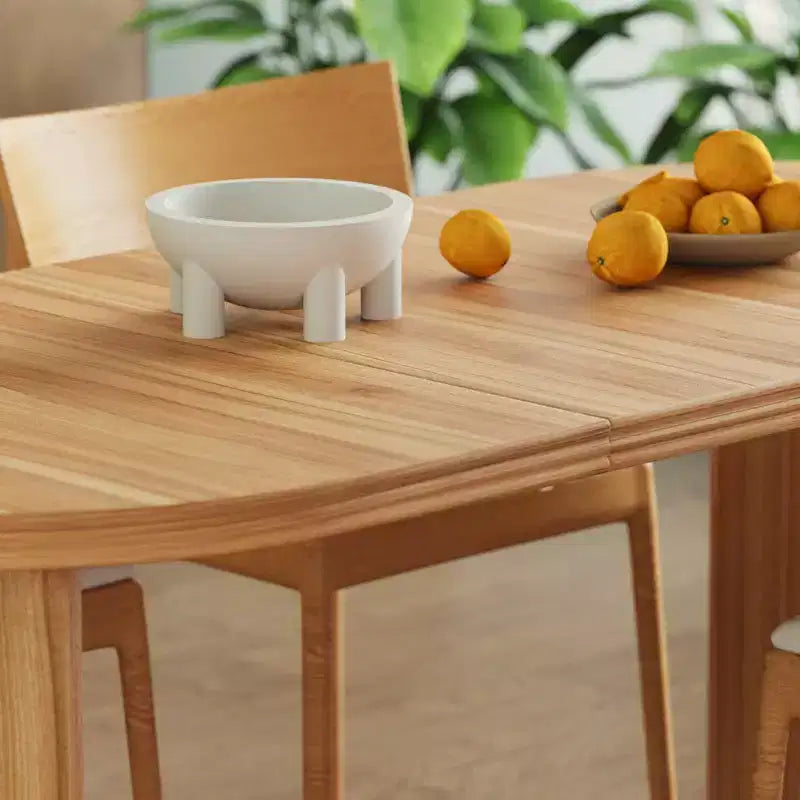 55.12-70.87Table à manger moderne extensible avec rallonges amovibles,Table de style milieu de siècle,Convient aux salles à manger