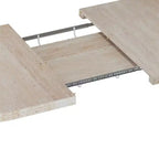 55.12-70.87Table à manger moderne extensible avec rallonges amovibles,Table de style milieu de siècle,Convient aux salles à manger