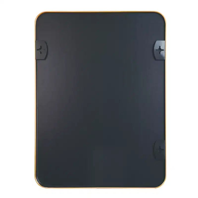 Miroir d'appoint HomeRoots 36" avec cadre en aluminium doré