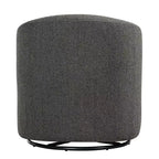 Fauteuil Pivotant à 360° - Fauteuil d'Appoint Rembourré avec Accoudoirs Ergonomique pour la Lecture Chaise Confortable avec Dossier Incurvé - ModernLuxe