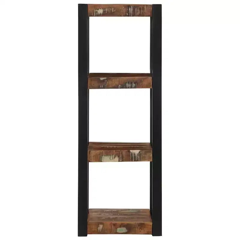 vidaXL Étagère murale multicolore en bois de récupération étagère murale carrée