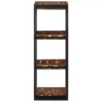 vidaXL Étagère murale multicolore en bois de récupération étagère murale carrée