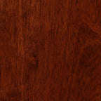 Tabouret de bar Cordova 61 cm (hauteur de comptoir) cerisier - Boraam : pivotant, sans dossier, similicuir, pieds en bois
